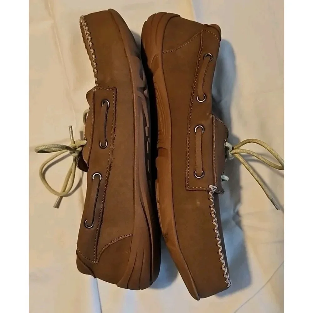 VTG Tune Footware Boat Mens Shoes Size 10M Brown